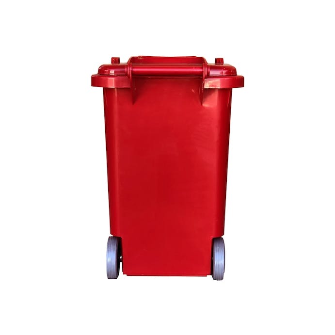 DULTON ダルトン プラスチック トラッシュカン 45リットル レッド PLASTIC TRASH CAN RED 4997337014625【別送品】
