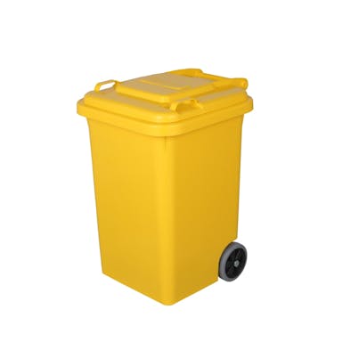 DULTON ダルトン プラスチック トラッシュカン 45リットル イエロー PLASTIC TRASH CAN YELLOW 4997337014632【別送品】