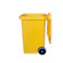 DULTON ダルトン プラスチック トラッシュカン 45リットル イエロー PLASTIC TRASH CAN YELLOW 4997337014632【別送品】