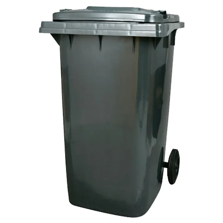 DULTON ダルトン プラスチック トラッシュカン 240リットル グレー PLASTIC TRASH CAN 240L GRAY 4997337024099【別送品】