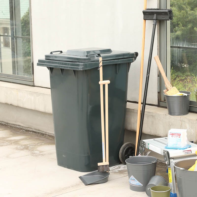 DULTON ダルトン プラスチック トラッシュカン 240リットル グレー