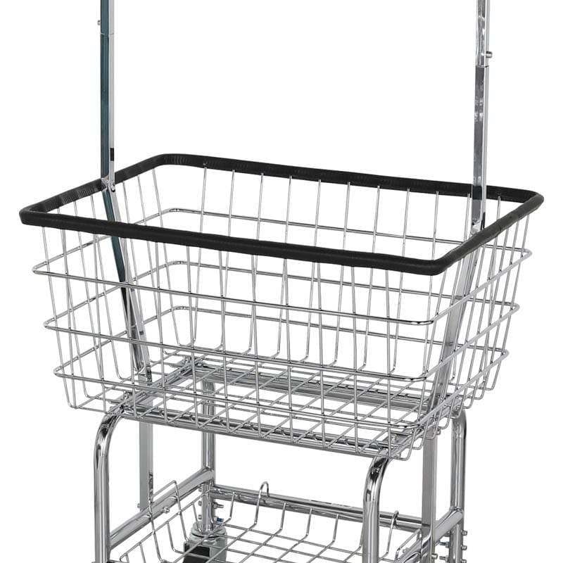 DULTON ダルトン ランドリー カート ウィズ ポール ラック クローム