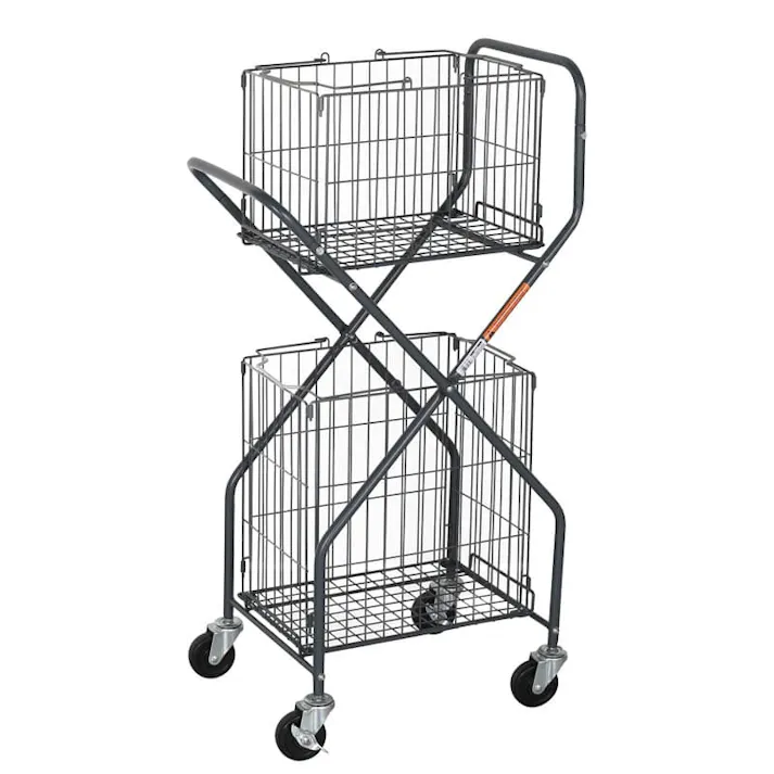 DULTON ダルトン ランドリー トローリー グレー LAUNDRY TROLLEY GRAY 4997337065986【別送品】