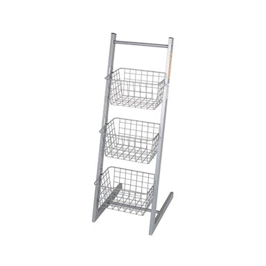 DULTON ダルトン スランティング ワイヤ ラック S ハンマートーングレー SLANTING WIRE RACK (S) H.GRAY [PX] 4997337073325【別送品】