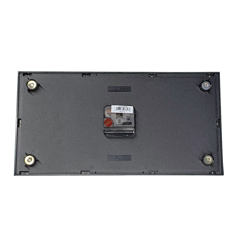 DULTON ダルトン ダブル フェイス クロック レクタングル ダーク