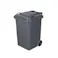 DULTON ダルトン プラスチック トラッシュカン 45リットル グレー PLASTIC TRASH CAN 45L GRAY 4997337114608【別送品】