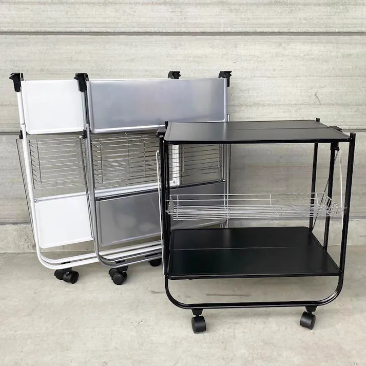 DULTON ダルトン フォールディング トローリー ホワイト FOLDING TROLLEY WHT 4997337119177【別送品】