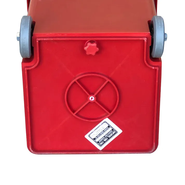DULTON ダルトン プラスチック トラッシュカン 18リットル レッド PLASTIC TRASH CAN 18L RED 4997337119528【別送品】