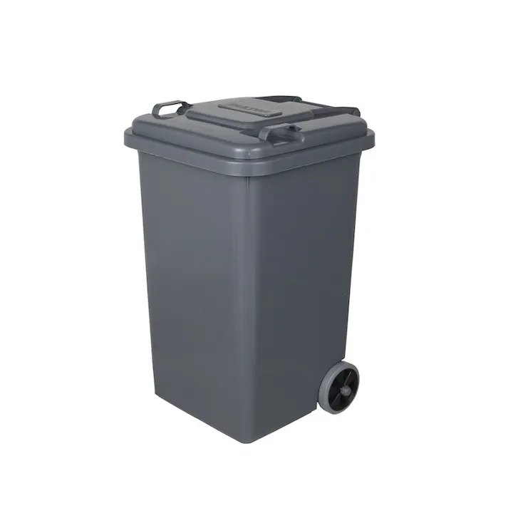 DULTON ダルトン プラスチック トラッシュカン 65リットル グレー PLASTIC TRASH CAN 65L GRAY 4997337119801【別送品】