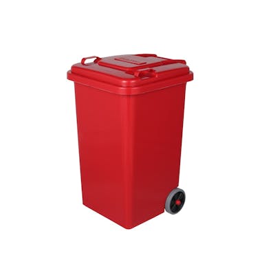 DULTON ダルトン プラスチック トラッシュカン 65リットル レッド PLASTIC TRASH CAN 65L RED 4997337119825【別送品】