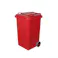 DULTON ダルトン プラスチック トラッシュカン 65リットル レッド PLASTIC TRASH CAN 65L RED 4997337119825【別送品】