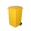 DULTON ダルトン プラスチック トラッシュカン 65リットル イエロー PLASTIC TRASH CAN 65L YELLOW 4997337119832【別送品】