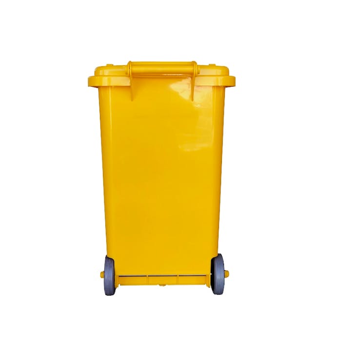 DULTON ダルトン プラスチック トラッシュカン 65リットル イエロー PLASTIC TRASH CAN 65L YELLOW 4997337119832【別送品】