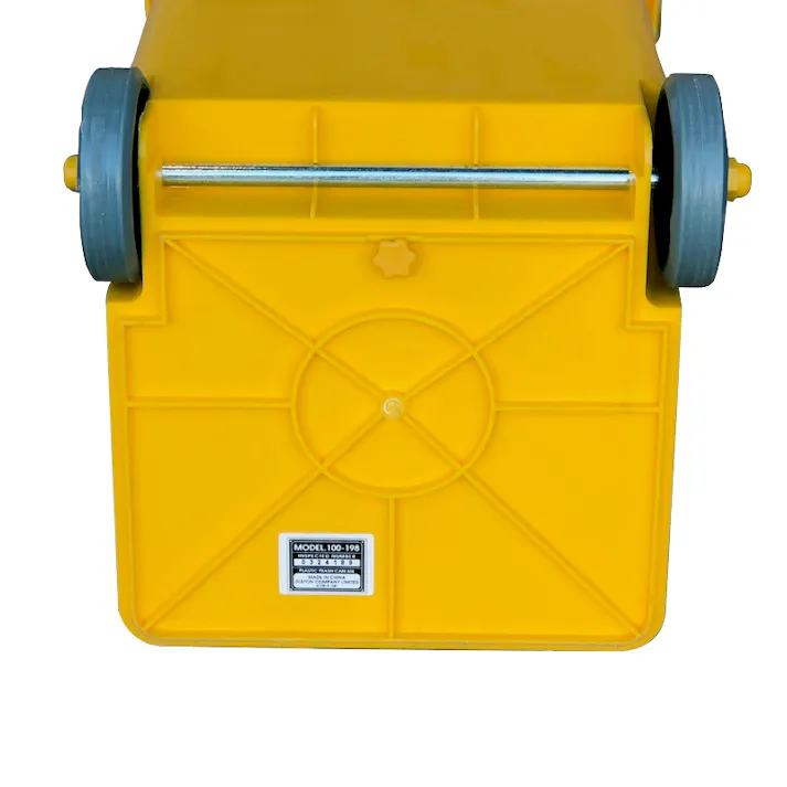 DULTON ダルトン プラスチック トラッシュカン 65リットル イエロー PLASTIC TRASH CAN 65L YELLOW 4997337119832【別送品】