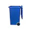 DULTON ダルトン プラスチック トラッシュカン 65リットル ブルー PLASTIC TRASH CAN 65L BLUE 4997337119849【別送品】