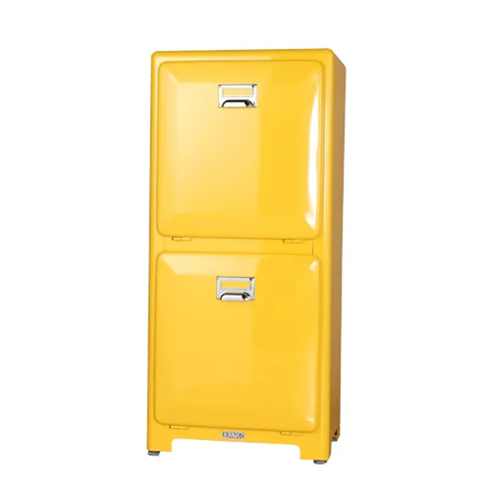 DULTON ダルトン トラッシュカン ダブルデッカー イエロー TRASH CAN DOUBLE DECKER YELLOW 4997337130301【別送品】