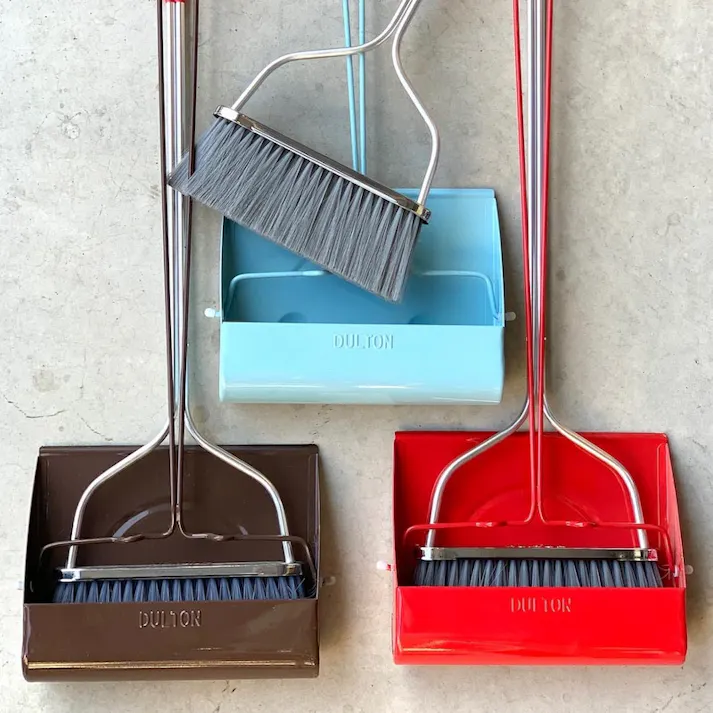 DULTON ダルトン スマイリーセット ロングハンドル ブラウン/アイボリー SMILLY SET LONG HDL BR/IV 4997337156516【別送品】