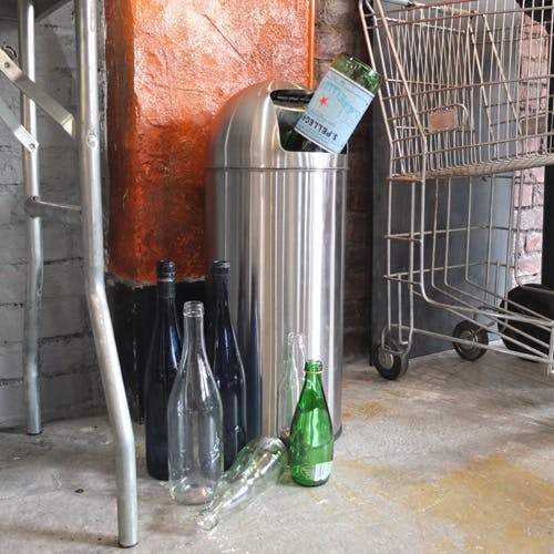 DULTON ダルトン ダスト ビン サテン フィニッシュ 40L DUST BIN