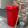 DULTON ダルトン プラスチック トラッシュカン 120リットル レッド PLASTIC TRASH CAN 120L RED 4997337612029【別送品】