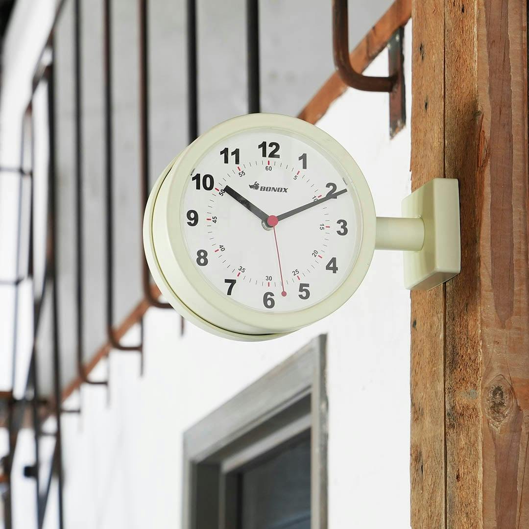 専用です。ダルトン（Dulton） ダブルフェイスクロック アイボリー DULTON ONLINE SHOP | DOUBLE FACE WALL CLOCK IVORY(IVORY