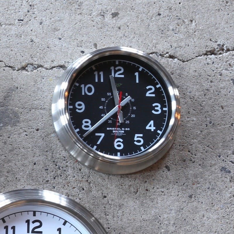 新品 ウォール クロック ブリストル S-30 BD ダルトン 時計 インテリア DULTON ONLINE SHOP | WALL CLOCK 