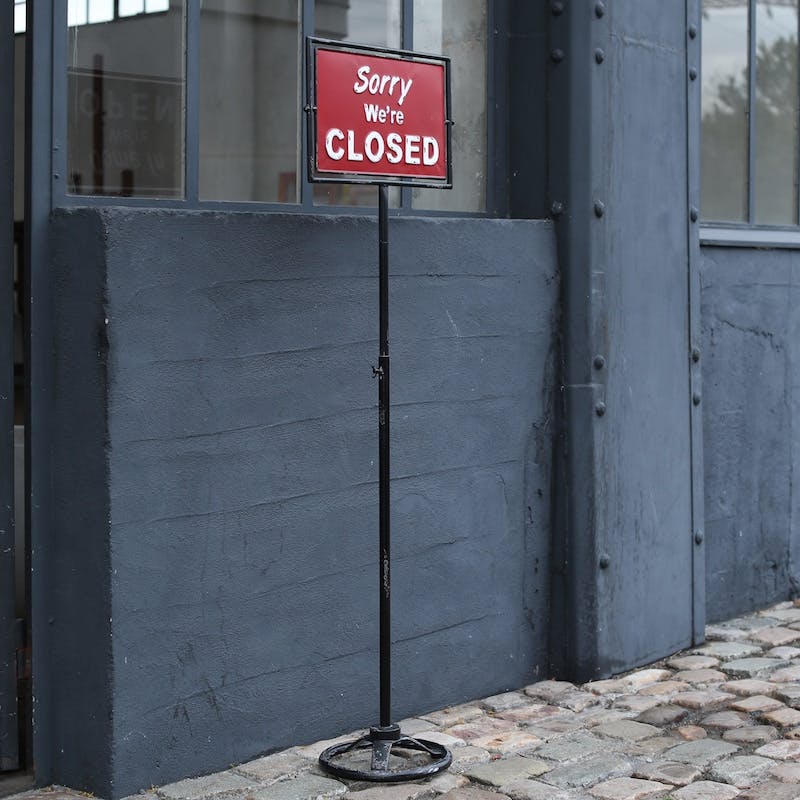 DULTON ダルトン スピナー サイン スタンド オープン クローズド