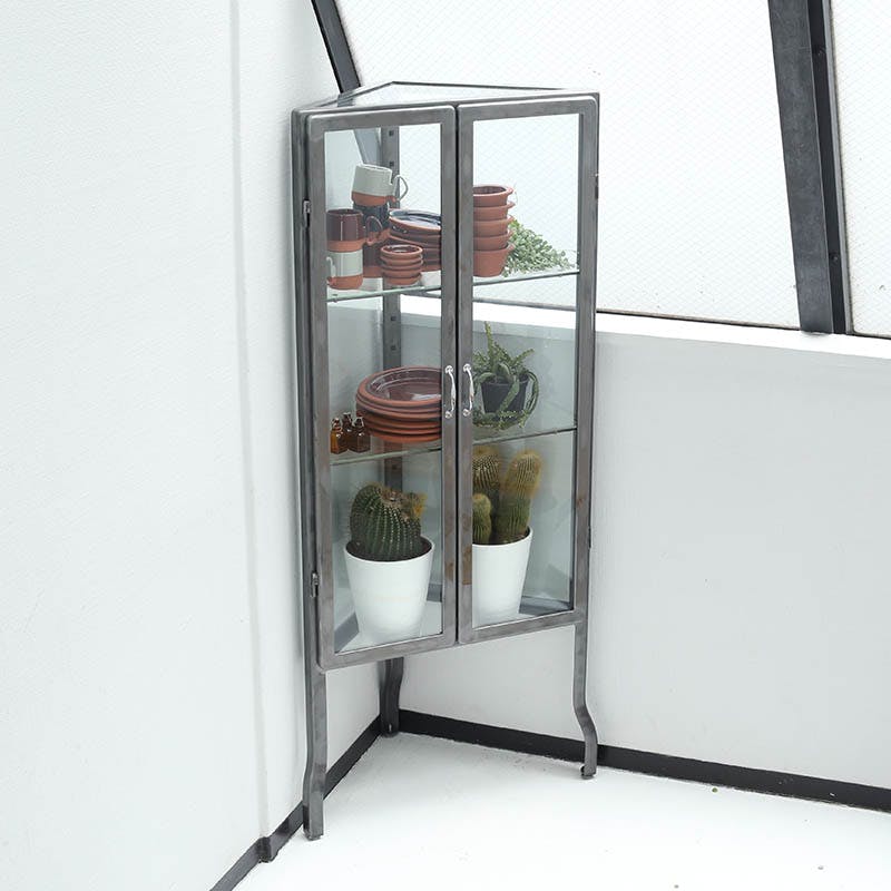 DULTON トライアングル キャビネット 三角形 ガラスケース h111901 楽天市場】【ダルトン DULTON】 TRIANGLE CABINET