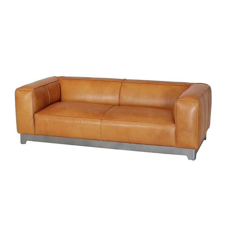 ダルトン DULTON マスター ソファ 3 シーターMASTER SOFA BROWN 3 SEATER F20-0272  4997337072878【別送品】