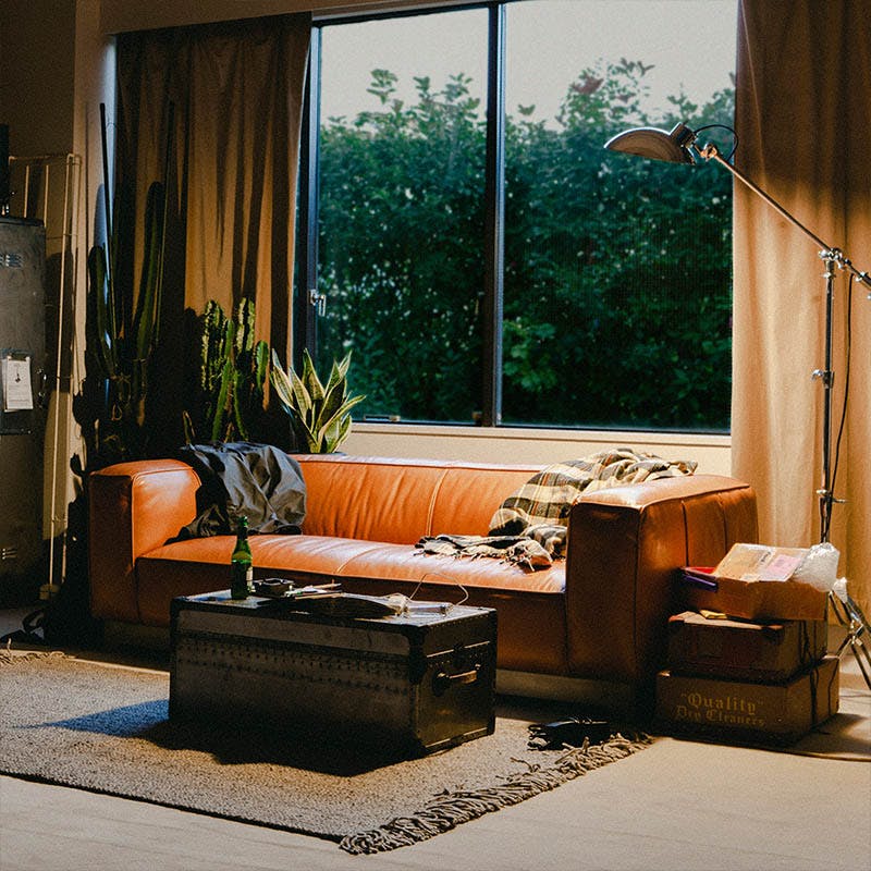 ★美品★ロックストーン KIZA 2人掛け ソファ ワイド 岩倉榮利 56万 ROCKSTONE KIZA 2seater sofa / ロックストーン キザ 2シーター