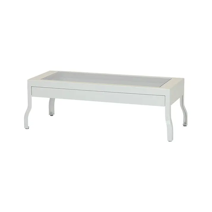 ダルトン DULTON ロー テーブル 120 アイボリーLOW TABLE 120 IVORY 100-192-12IV 4997337073165【別送品】