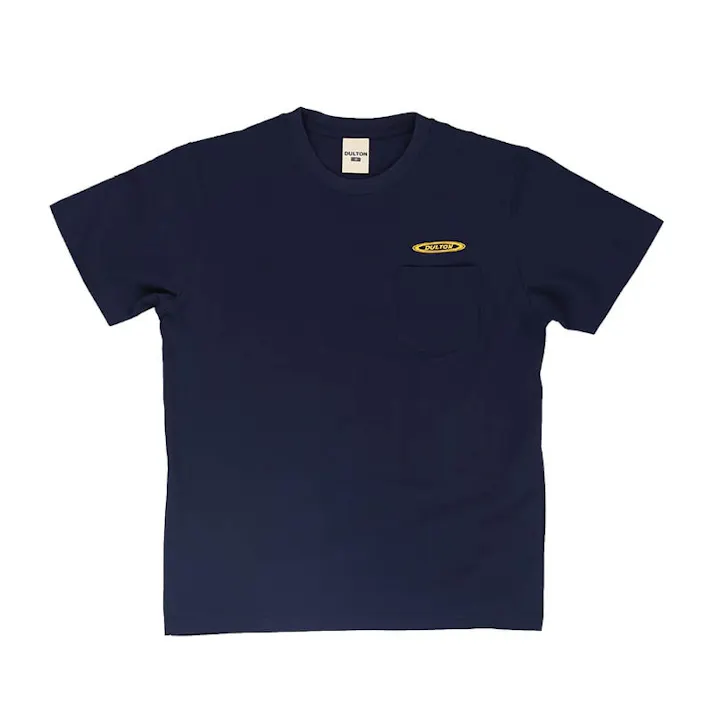 ダルトン DULTON ロング Tシャツ オーバル ロゴ SDULTON T-SHIRT OVAL LOGO S NAVY T22-0475S/NB 4997337084116【別送品】