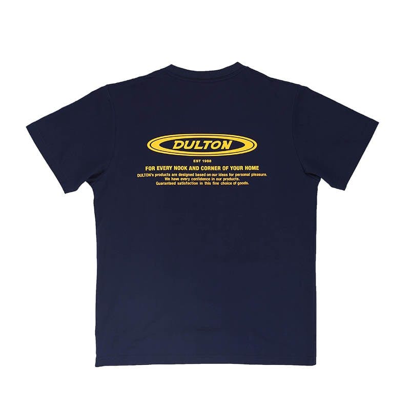 ダルトン DULTON ロング Tシャツ オーバル ロゴ MDULTON T-SHIRT OVAL LOGO M NAVY T22-0475M/NB 4997337084130【別送品】