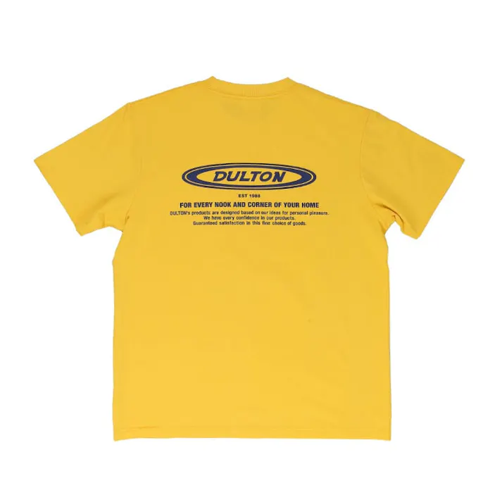 ダルトン DULTON ロング Tシャツ オーバル ロゴ LDULTON T-SHIRT OVAL LOGO L YELLOW T22-0477L/YL 4997337084239【別送品】