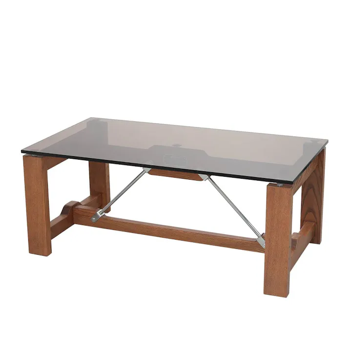 ダルトン DULTON ”WRIGHT” コーヒーテーブル アンバー”WRIGHT” COFFEE TABLE AMBER YR-0522AM 4997337086165【別送品】