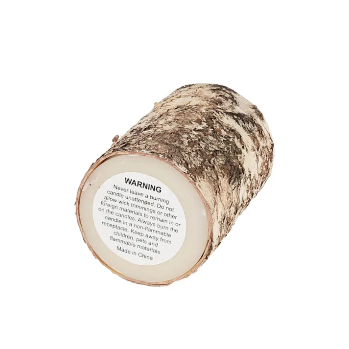 ダルトン DULTONバーチ ウッド ログ キャンドル SBIRCH WOOD LOG CANDLE S XR23-0579S 4997337087766【別送品】