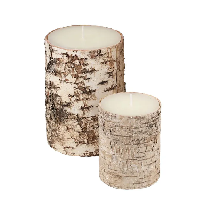 ダルトン DULTONバーチ ウッド ログ キャンドル SBIRCH WOOD LOG CANDLE S XR23-0579S 4997337087766【別送品】