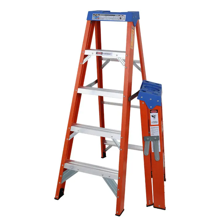 ダルトン DULTON ファイバー ラダー 5ステップ オレンジFIBER LADDER 5 STEPS ORANGE Y-0604-5OR 4997337089692【別送品】