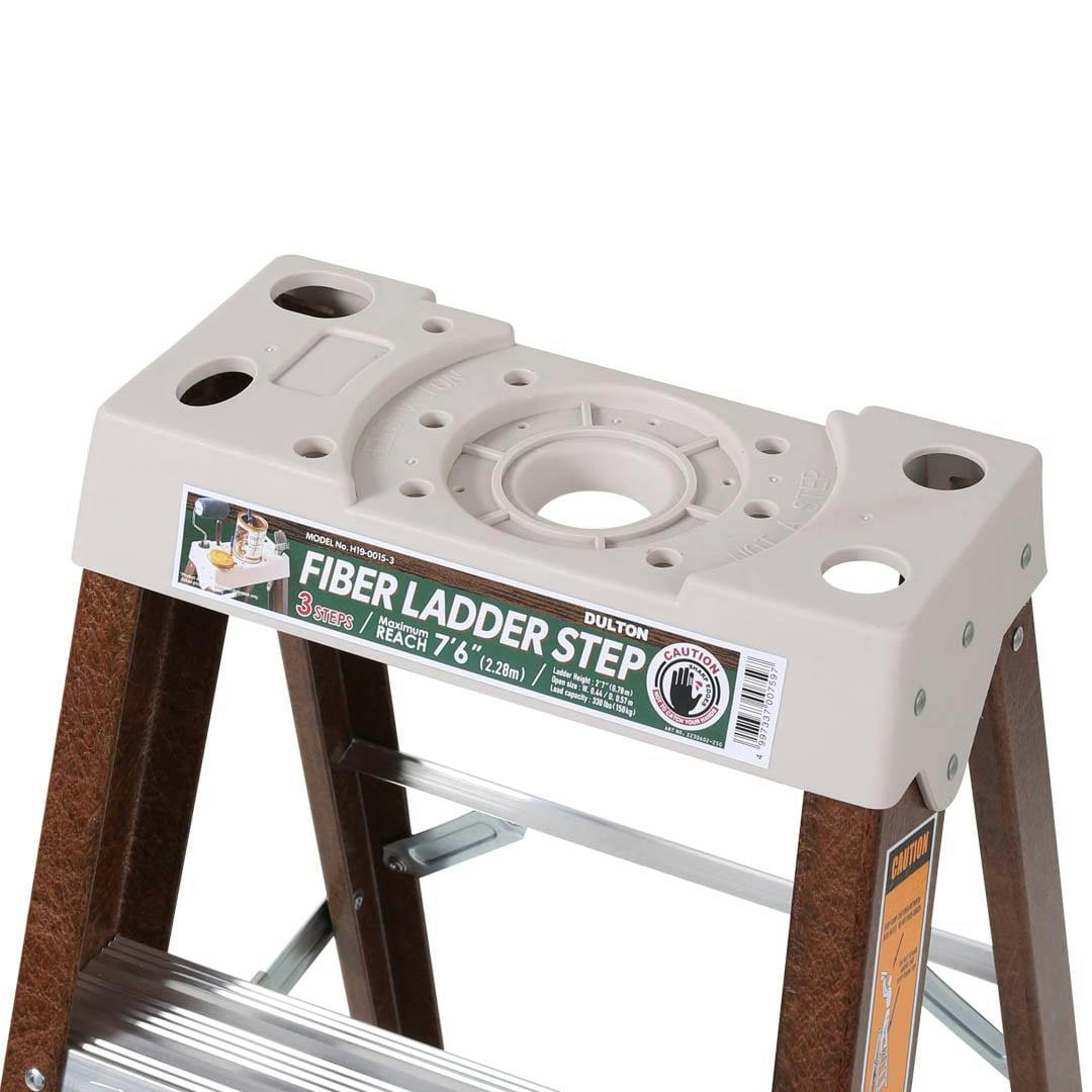 ダルトン DULTON ファイバー ラダー 5ステップ ブラウンFIBER