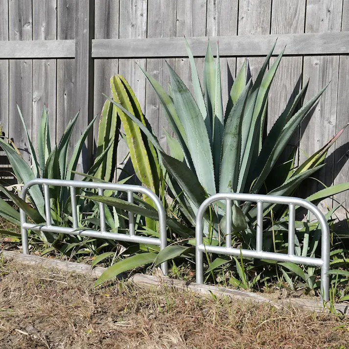 ダルトン DULTON ガルバナイズド ガーデン エッジ フェンスSGALVANIZED GARDEN EDGE FENCE S NB-0641S 4997337091169【別送品】