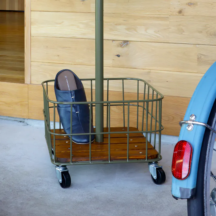 KOEKI 弘益 Mash MASH ビーワイケージ ポールハンガー オイルステイン仕様 組立品 ポールハンガー スチール製 移動式 棚付き 組立簡単 省スペース 玄関収納 おしゃれ BCPH380OSKA【別送品】