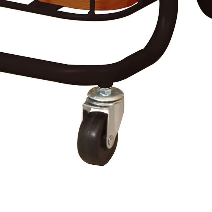 KOEKI 弘益 Mash MASH ビーワイケージ ワゴン オイルステイン仕様 組立品 キャスター付き 多段収納 耐久性 スチール製 省スペース 組立簡単 キッチン収納 おしゃれ BCW440OSKA【別送品】