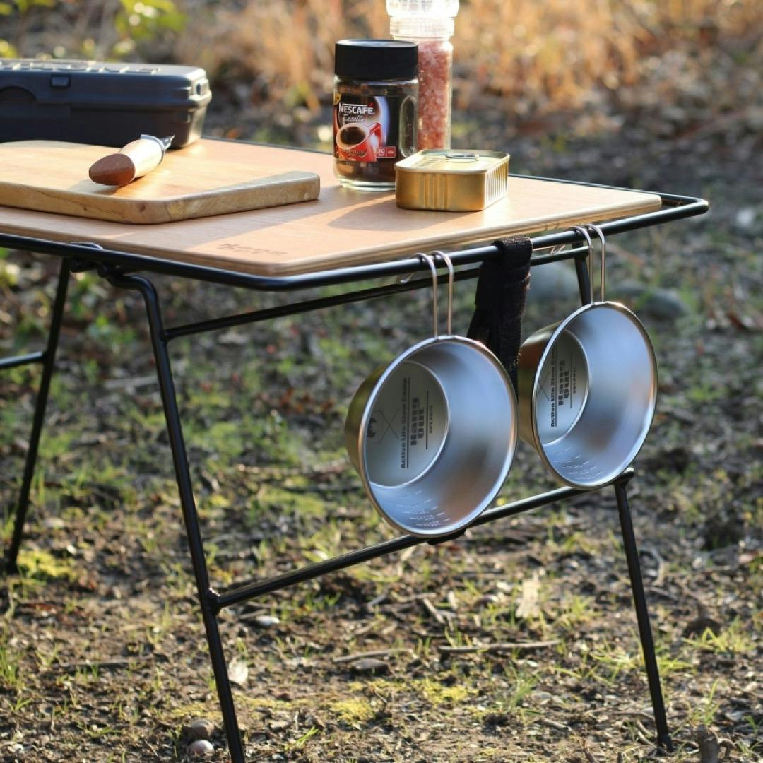 Hang  Out   ローチェア×2   クランクマルチテーブル ×1 Hang Out Crank Multi Table CRK-MT70WD ハング アウト クランク