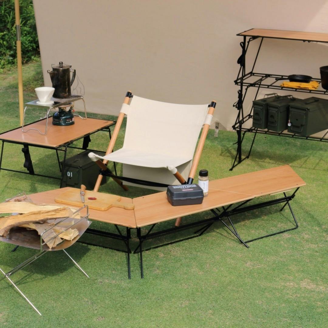 KOEKI HangOut Arch Table(Wood Top シングル) 簡易組み立て