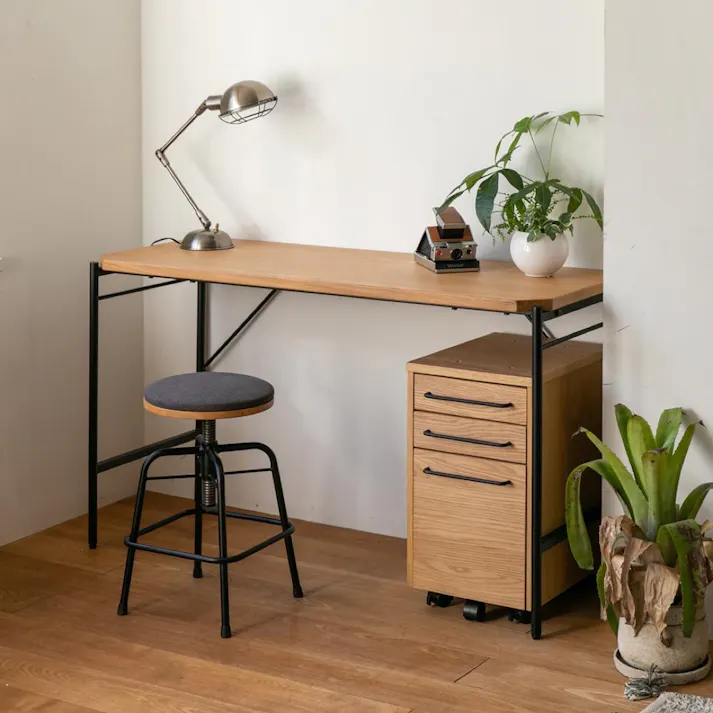 KOEKI 弘益 Mash MASH グラム デスク 120サイズ 組立品 広々 木製 組立簡単 シンプルデザイン ナチュラル インダストリアル おしゃれ 在宅ワーク GLMDK120【別送品】