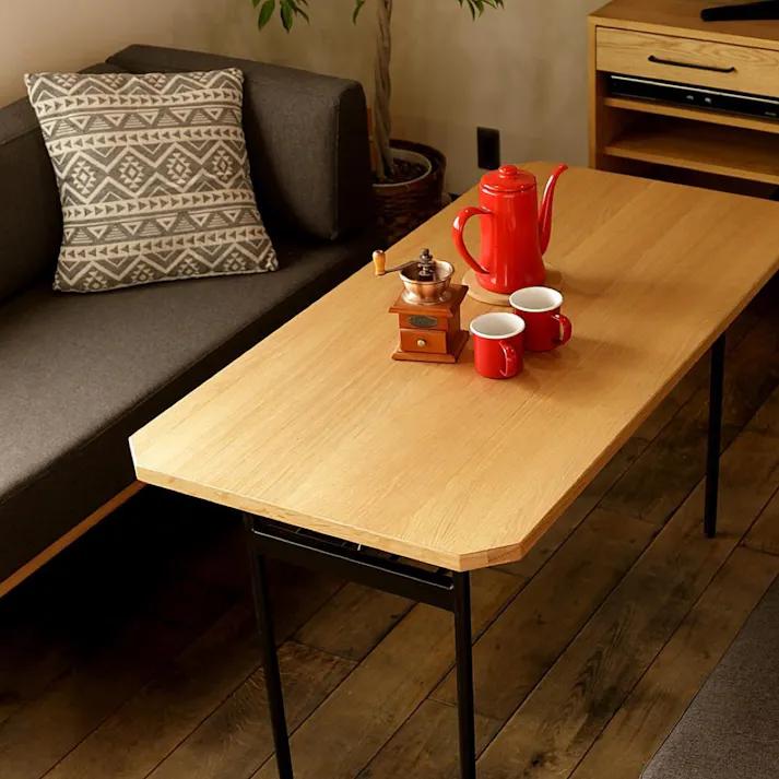 KOEKI 弘益 Mash MASH グラム LDテーブル 組立品 ダイニングテーブル 食卓テーブル ダイニングソファ 組立簡単 収納棚付き ナチュラル インダストリアル おしゃれ GLMLD120【別送品】