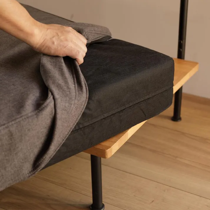 KOEKI 弘益 Mash MASH グラム アームソファ(左肘) 組立品 2人掛け ダイニング スチール製 ナチュラル インダストリアル おしゃれ 一人暮らし GLMLS001FALCGR【別送品】