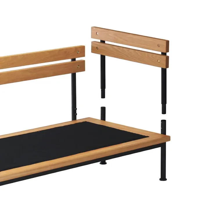 KOEKI 弘益 Mash MASH グラム 2Pソファ 組立品 2人掛け ダイニング スチール製 ナチュラル インダストリアル おしゃれ 一人暮らし GLMLS001FCGR【別送品】