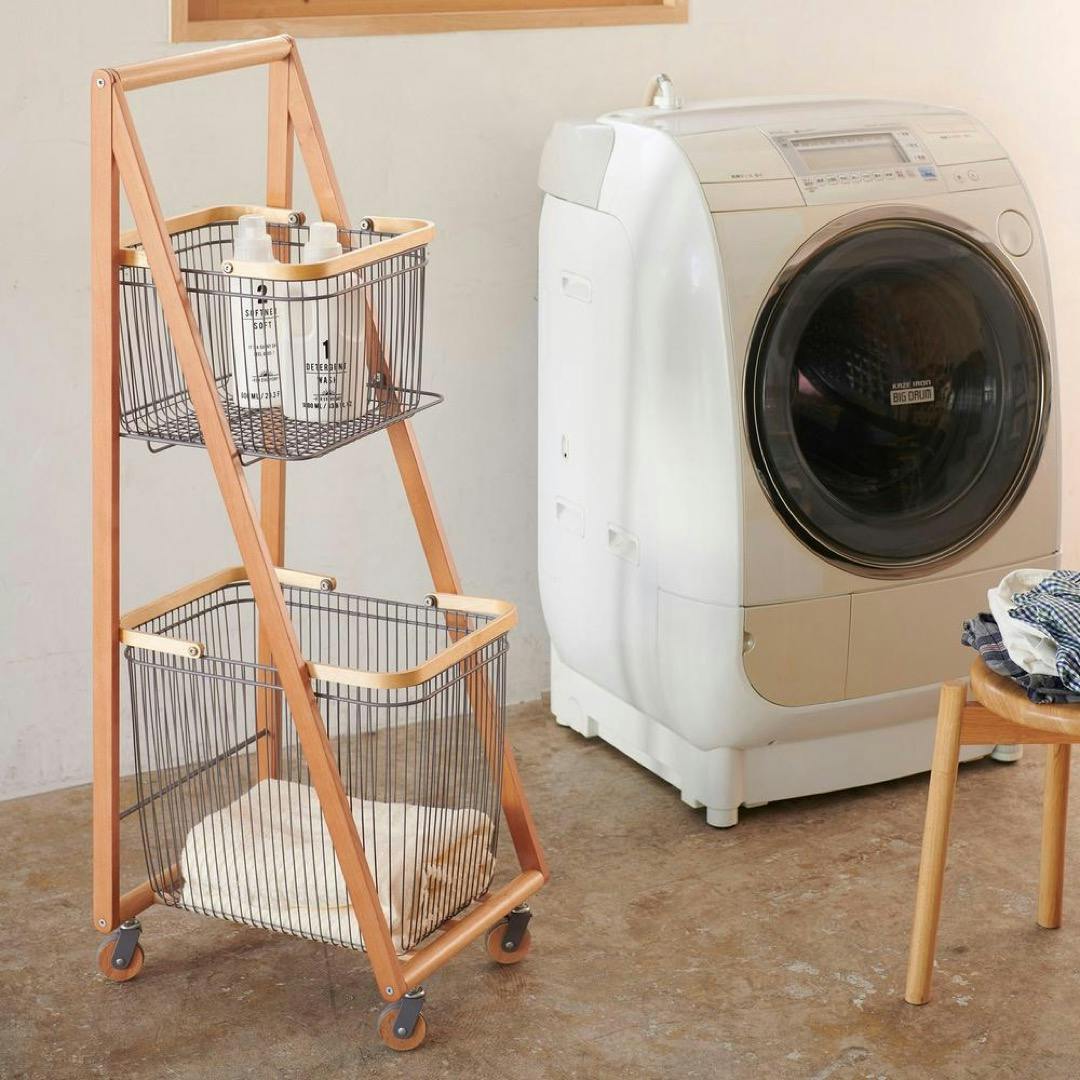 KOEKI 弘益 Mash MASH リヴ キャリーバスケットワゴンL 組立品