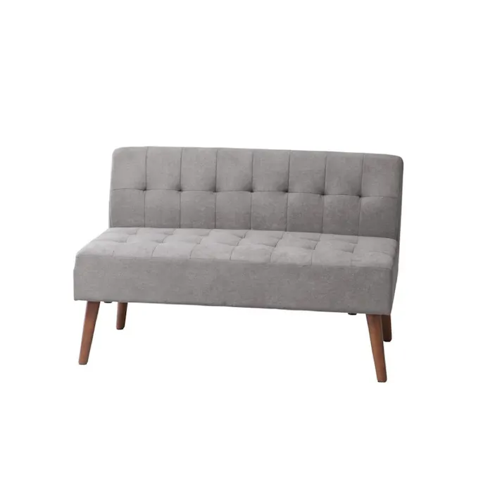 KOEKI 弘益 Mash MASH ミルド 2Pソファ 簡易組立 ソファー 2人掛け 布張り ダイニング ナチュラル おしゃれ カフェ風 一人暮らし MLDLS001MGR【別送品】