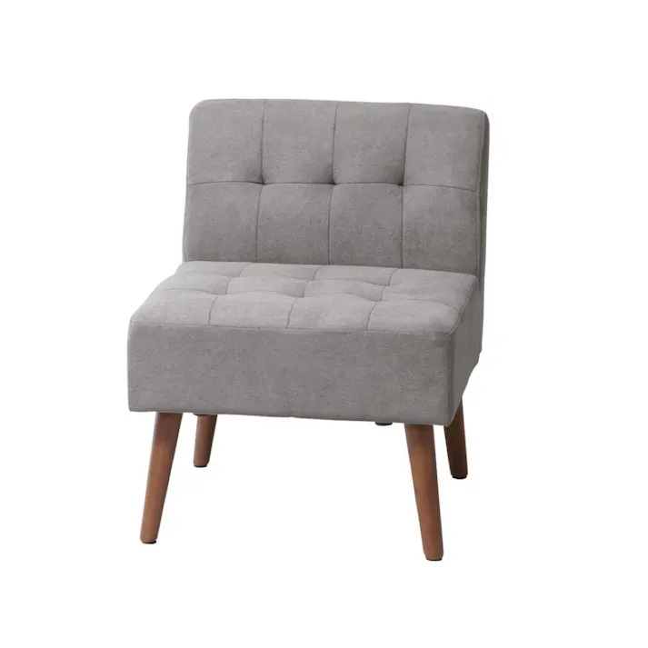 KOEKI 弘益 Mash MASH ミルド 1Pソファ 簡易組立 ソファー 1人掛け 布張り ダイニング ナチュラル おしゃれ カフェ風 一人暮らし MLDLS001SGR【別送品】